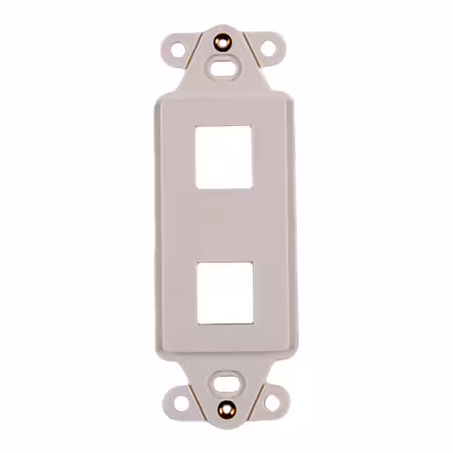 FPRMF2-FW HellermannTyton  Keystone Faceplates Frames